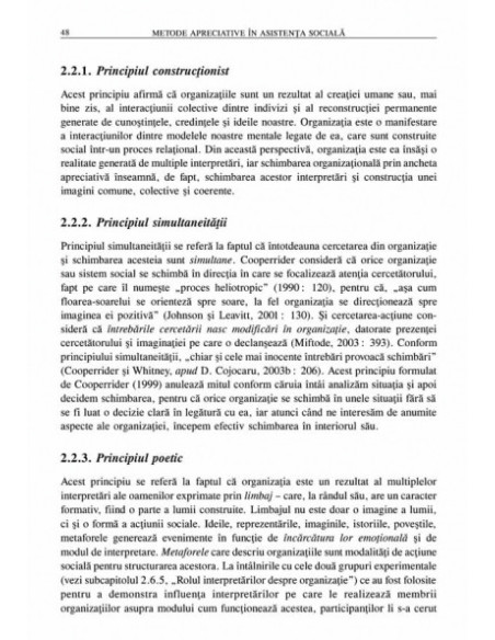 Metode apreciative în asistenţa socială