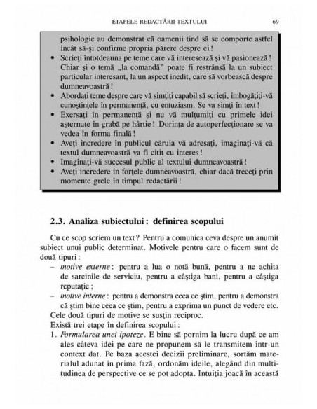 Cum se scrie un text