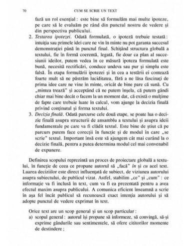 Cum se scrie un text Cum se scrie un text