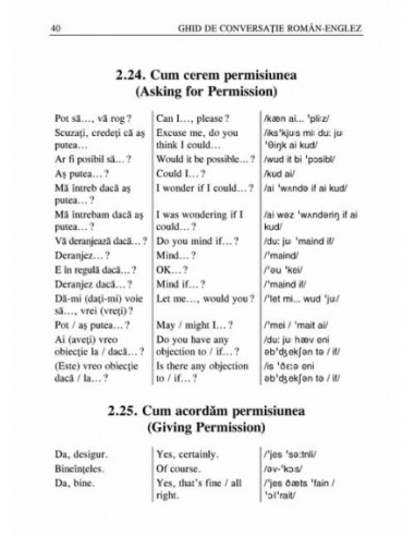 Ghid de conversație român-englez