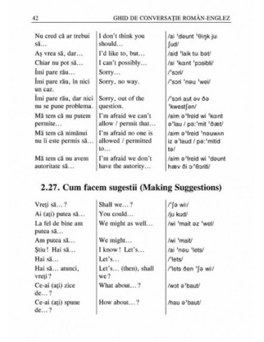 Ghid de conversație român-englez