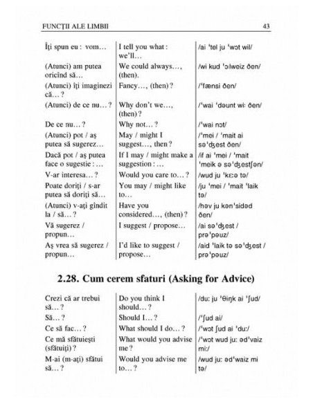 Ghid de conversație român-englez