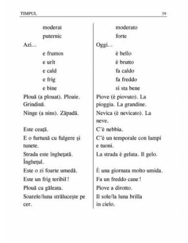 Ghid de conversație român-italian