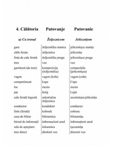 Ghid de conversație român-sârb