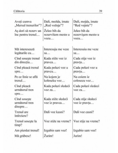 Ghid de conversație român-sârb