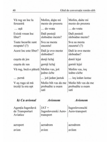 Ghid de conversație român-sârb