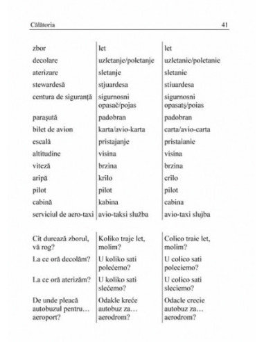 Ghid de conversație român-sârb