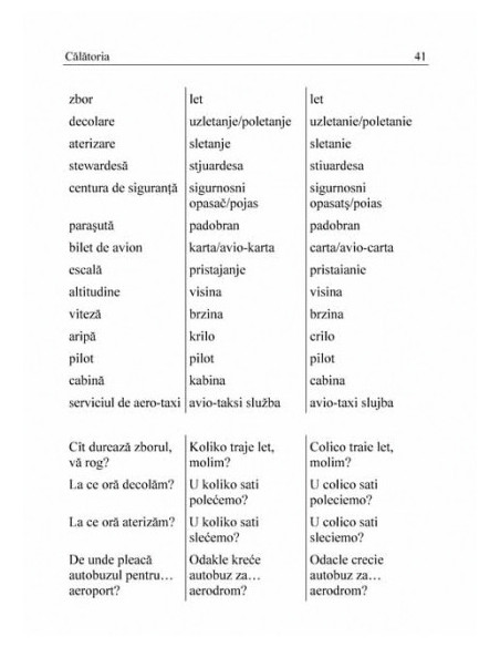 Ghid de conversație român-sârb