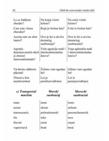 Ghid de conversație român-sârb