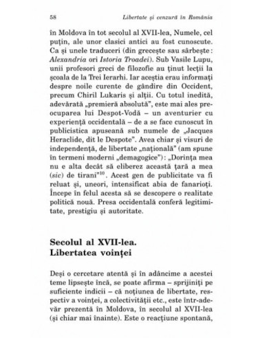 Libertate şi cenzură în România....