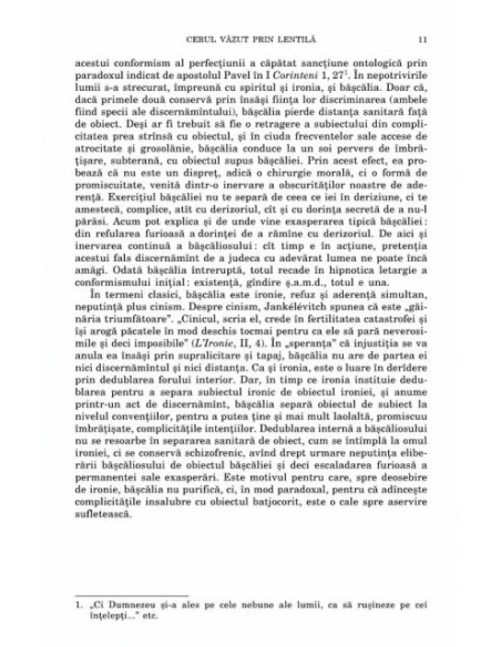 Cerul văzut prin lentilă