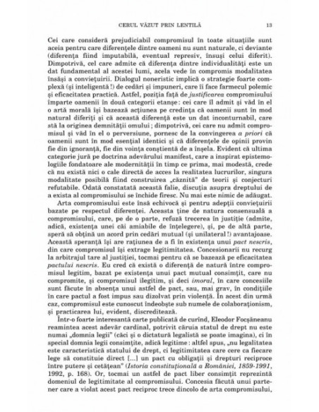 Cerul văzut prin lentilă