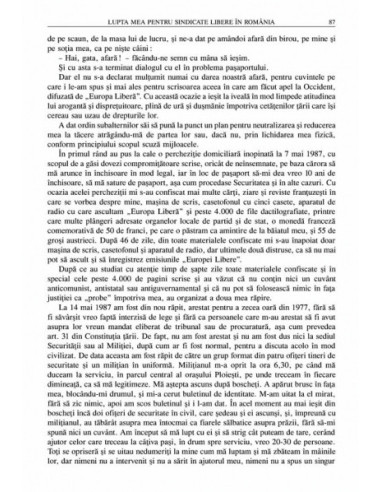 Lupta mea pentru sindicate libere în... Lupta mea pentru sindicate libere în...