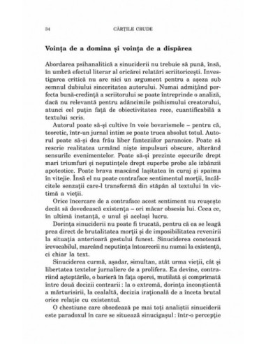 Cărţile crude. Jurnalul intim şi...