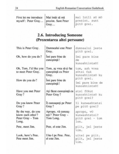 Ghid de conversație englez-român