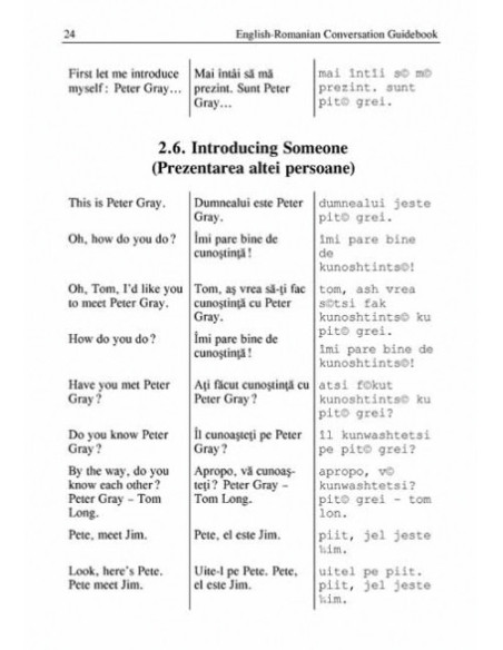 Ghid de conversație englez-român