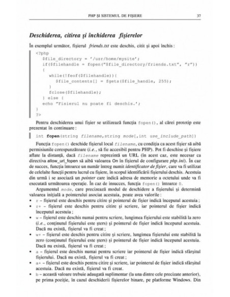 Programarea în PHP. Ghid practic