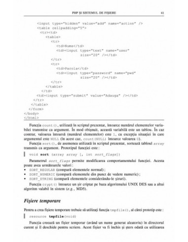 Programarea în PHP. Ghid practic Programarea în PHP. Ghid practic