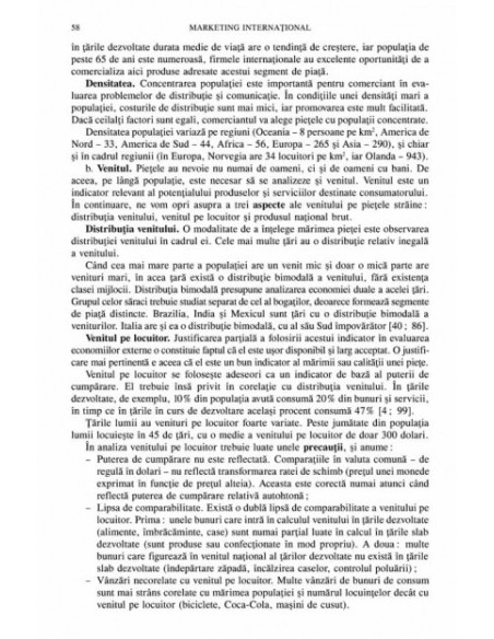 Marketing internațional (ediția a III-a revăzută și adăugită)