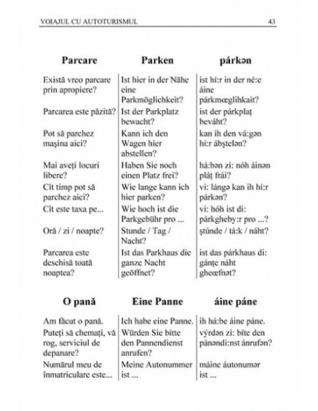 Ghid de conversație român-german