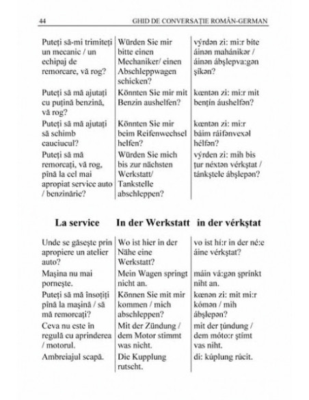 Ghid de conversație român-german