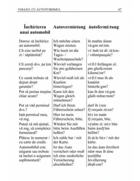 Ghid de conversație român-german
