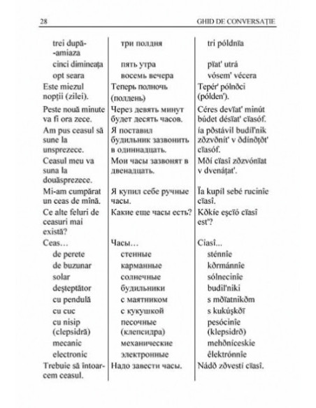 Ghid de conversație român-rus