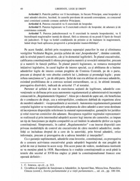 Libertate, lege și drept. O istorie a constituționalismului romanesc