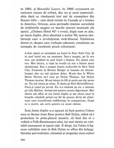 Viaţa, patimile şi cîntecele lui Leonard Cohen