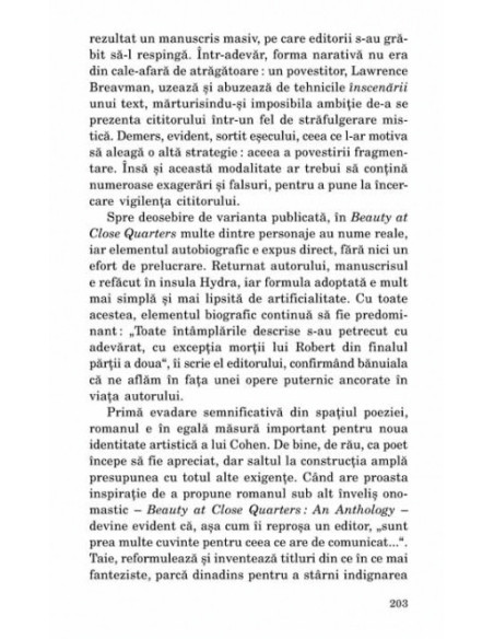 Viaţa, patimile şi cîntecele lui Leonard Cohen