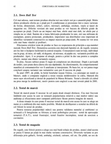 Cercetarea de marketing. Studiul...