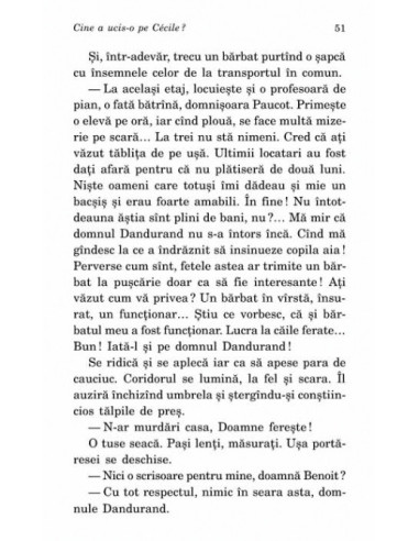 Cine a ucis-o pe Cécile?