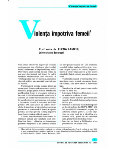 Revista de Asistență Socială. Nr....
