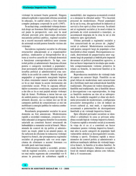 Revista de Asistență Socială. Nr. 1-2/2005