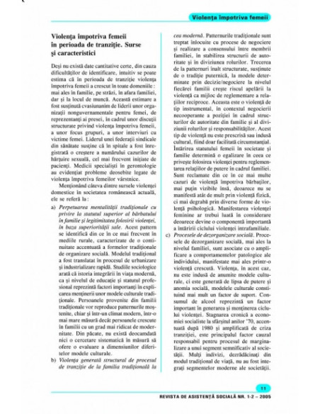 Revista de Asistență Socială. Nr. 1-2/2005
