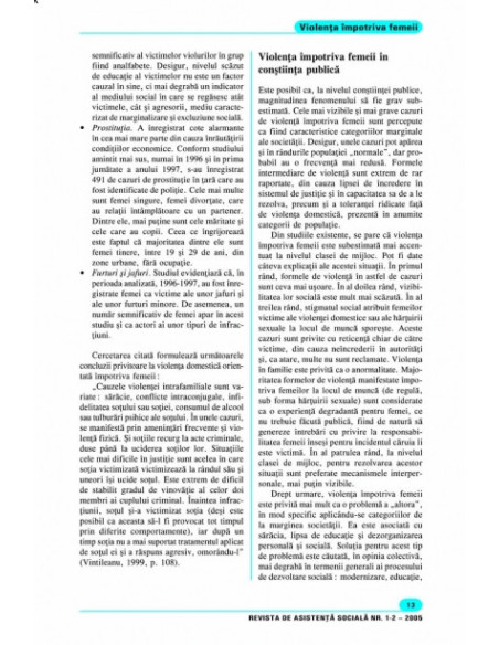 Revista de Asistență Socială. Nr. 1-2/2005