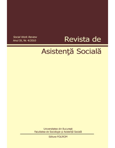 Revista de Asistență Socială. Nr. 4/2010