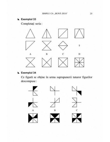Teste de logică. Exerciţii şi soluţii