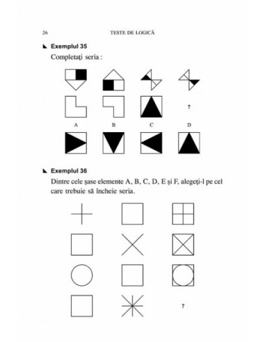 Teste de logică. Exerciţii şi soluţii