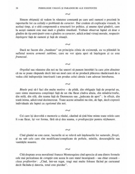 Psihologie umană și paradoxuri ale existenței