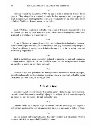 Psihologie umană și paradoxuri ale... Psihologie umană și paradoxuri ale...