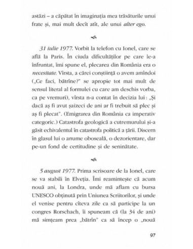 Un fel de jurnal (1973-1981) Un fel de jurnal (1973-1981)