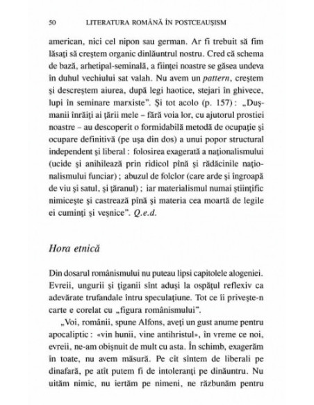 Literatura română în postceaușism. Vol. II. Proza. Prezentul ca dezumanizare