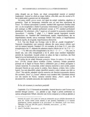 Metamorfozele Anticristului la...