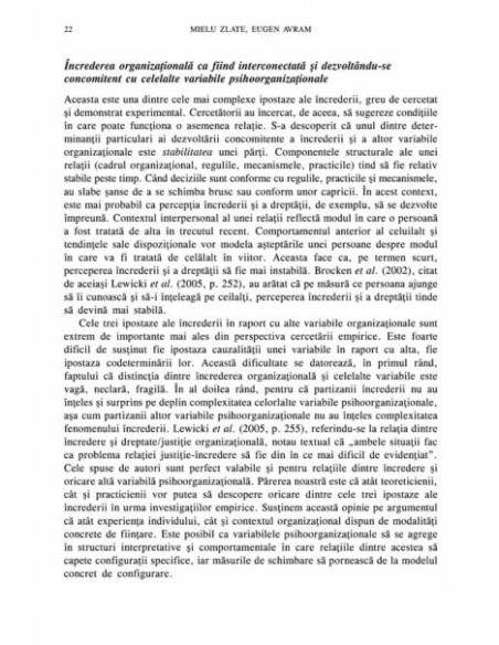 Revista de Psihologie Organizaţională. Vol. V, Nr. 2-3/2005