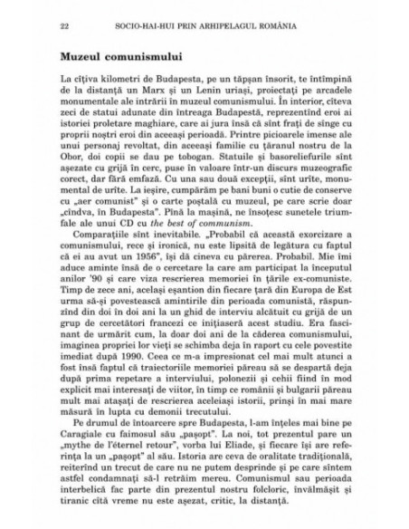 Socio-hai-hui prin Arhipelagul România