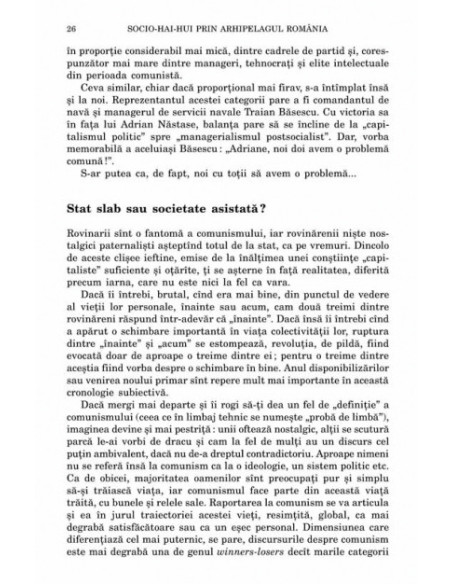 Socio-hai-hui prin Arhipelagul România