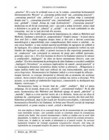 Filosofia lui Habermas