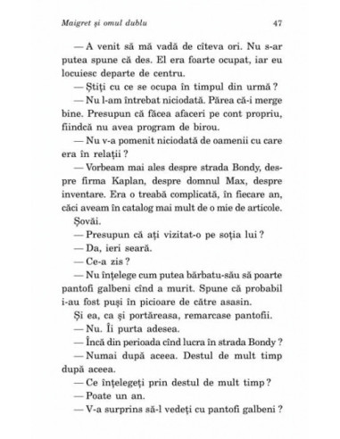 Maigret și omul dublu