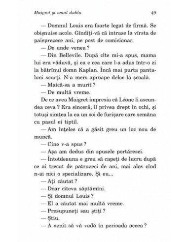 Maigret și omul dublu